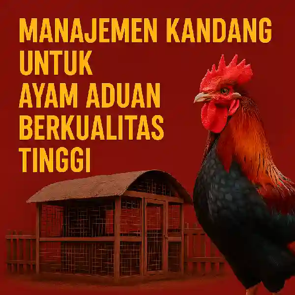 Manajemen Kandang untuk Ayam Aduan Berkualitas Tinggi
